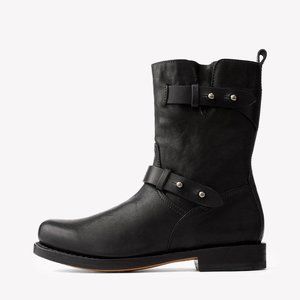 Rag & Bone Black Moto Boot